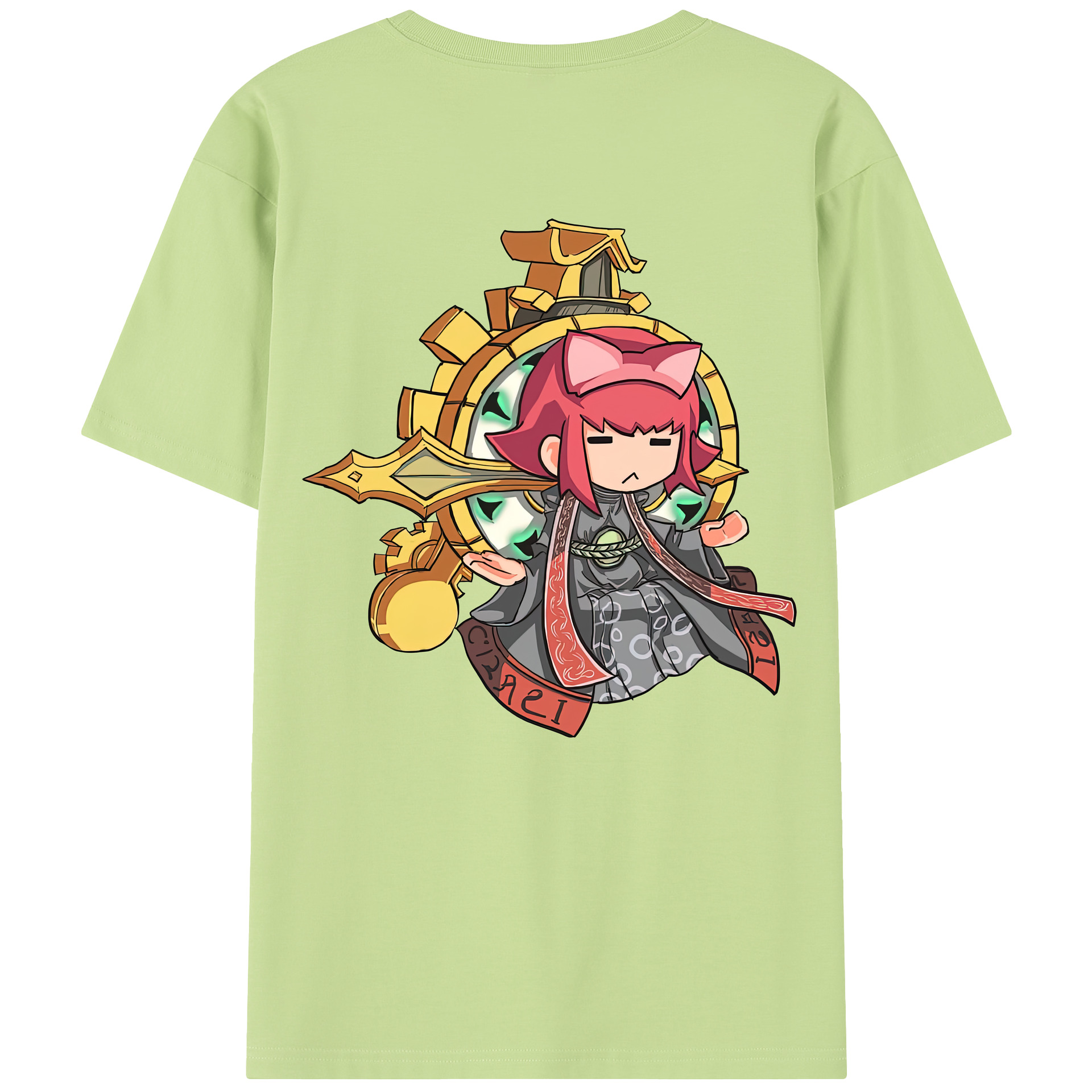 リーグ・オブ・レジェンド League of Legends LOL 綿100％半袖Tシャツ（背面プリント）
